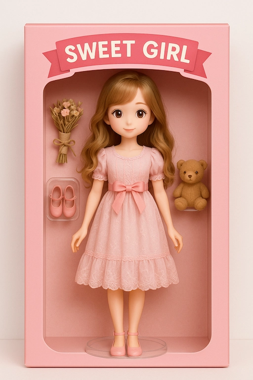 ChatGPT AI生成ドール「Sweet Girl」