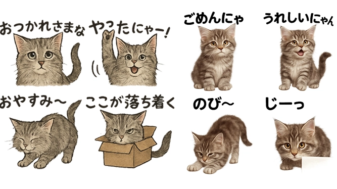「AIでLINEスタンプを作るときの注意点」アイキャッチ画像