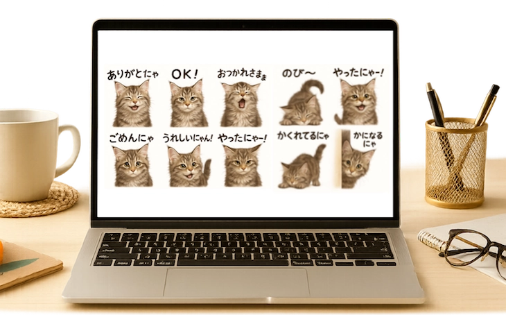 AIでLINEスタンプを作ってみよう、アイキャッチ画像