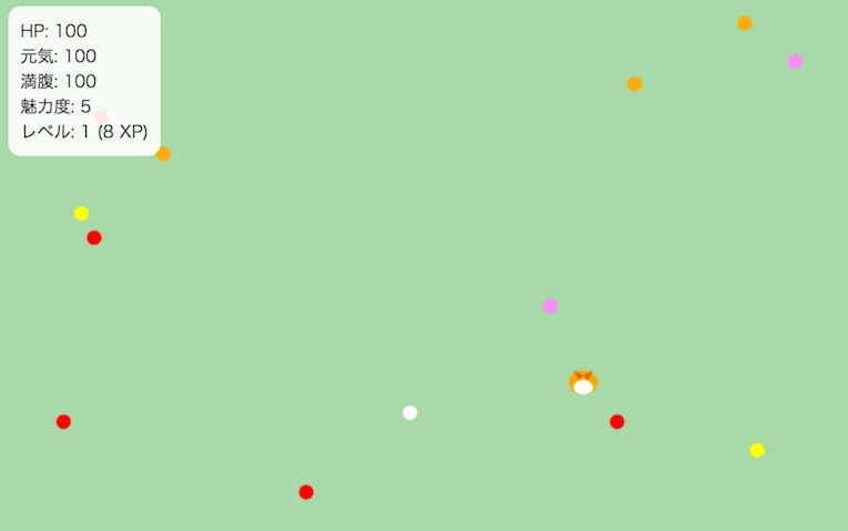 ChatGPTプロンプトから生成2Dゲーム初期画像
